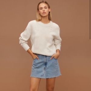 Aritzia Vintage Levi’s Denim Miniskirt
